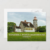 vuurtoren voor windmollen, Briefkaart Vermont (Voorkant / Achterkant)
