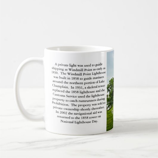 vuurtoren voor windmollen, Mok Vermont (Links)