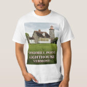 vuurtoren voor windmollen, Vermont T-Shirt (Voorkant)