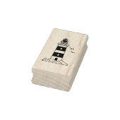 vuurtoren voor Zee Rubberstempel (Stempel)