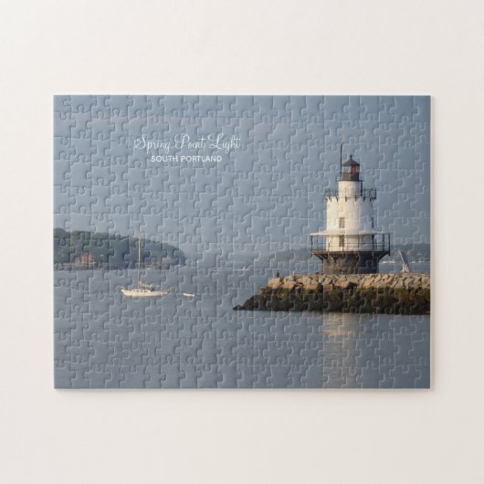 Vuurtoren voor zomerlente legpuzzel (Horizontaal)