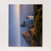 vuurtoren | Vuurtoren Cape Brett Nieuw-Zeeland Legpuzzel (Verticaal)