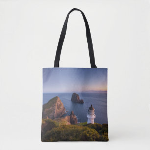 vuurtoren Vuurtoren Cape Brett Nieuw-Zeeland Tote Bag
