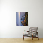 vuurtoren | Vuurtoren Cape Brett Nieuw-Zeeland Wandkleed (In situ)