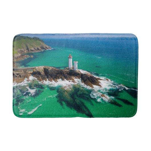 vuurtoren | vuurtoren Finistère Brest Bretagne Badmat (Voorkant)