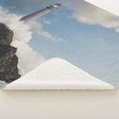 vuurtoren | Vuurtoren met drijfgolven Sherpa Deken (3/4)