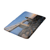 vuurtoren | Vuurtoren Port Clyde Maine Badmat (Gekanteld)