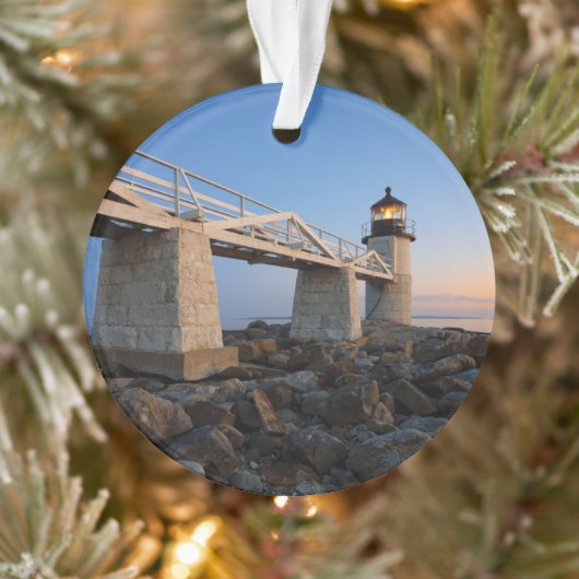 vuurtoren | Vuurtoren Port Clyde Maine Ornament (Boom)
