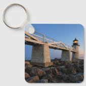 vuurtoren | Vuurtoren Port Clyde Maine Sleutelhanger (Voorkant)