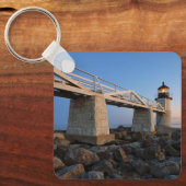 vuurtoren | Vuurtoren Port Clyde Maine Sleutelhanger (Voorkant)