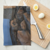 vuurtoren | Vuurtoren Port Clyde Maine Theedoek (Quarter Fold)