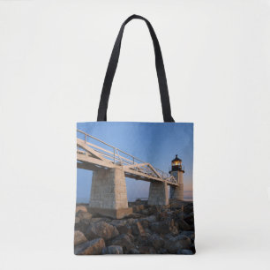 vuurtoren   Vuurtoren Port Clyde Maine Tote Bag
