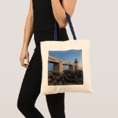 vuurtoren | Vuurtoren Port Clyde Maine Tote Bag (Voorkant (product))