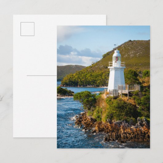 vuurtoren | Vuurtoren van Bonnet Briefkaart (Voorkant / Achterkant)