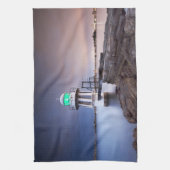 vuurtoren | vuurtoren van Cremorne, Australië Theedoek (Verticaal)