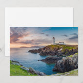 vuurtoren | vuurtoren van Fanad Head Ierland Bedankkaart (Voorkant / Achterkant)