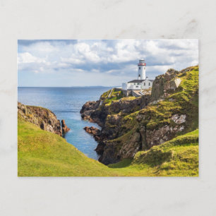 vuurtoren   vuurtoren van Fanad Head Ierland Briefkaart