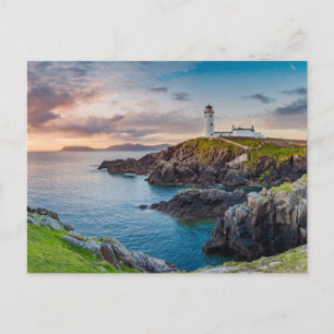 vuurtoren   vuurtoren van Fanad Head Ierland Briefkaart