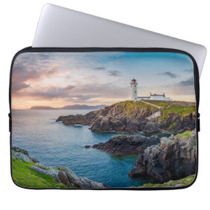 vuurtoren vuurtoren van Fanad Head Ierland Laptop Sleeve