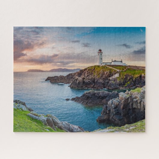 vuurtoren | vuurtoren van Fanad Head Ierland Legpuzzel (Horizontaal)
