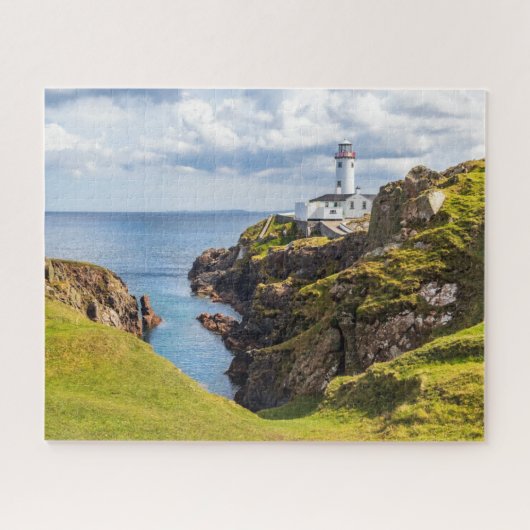 vuurtoren | vuurtoren van Fanad Head Ierland Legpuzzel (Horizontaal)