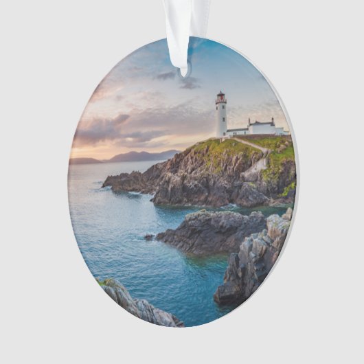 vuurtoren | vuurtoren van Fanad Head Ierland Ornament (voorkant)