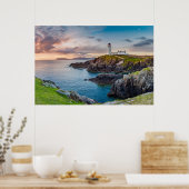 vuurtoren | vuurtoren van Fanad Head Ierland Poster (Keuken)