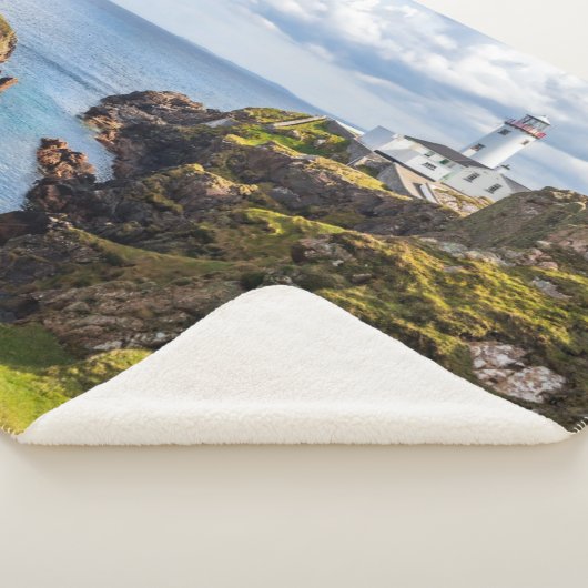 vuurtoren | vuurtoren van Fanad Head Ierland Sherpa Deken (3/4)