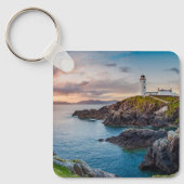 vuurtoren | vuurtoren van Fanad Head Ierland Sleutelhanger (Voorkant)