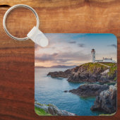 vuurtoren | vuurtoren van Fanad Head Ierland Sleutelhanger (Voorkant)