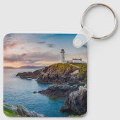 vuurtoren | vuurtoren van Fanad Head Ierland Sleutelhanger (Achterkant)