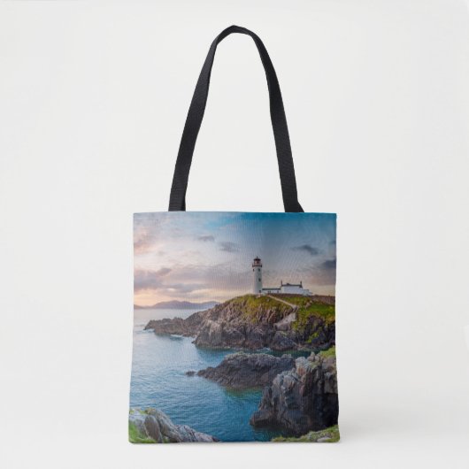 vuurtoren | vuurtoren van Fanad Head Ierland Tote Bag (Voorkant)