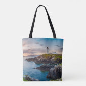vuurtoren | vuurtoren van Fanad Head Ierland Tote Bag (Achterkant)