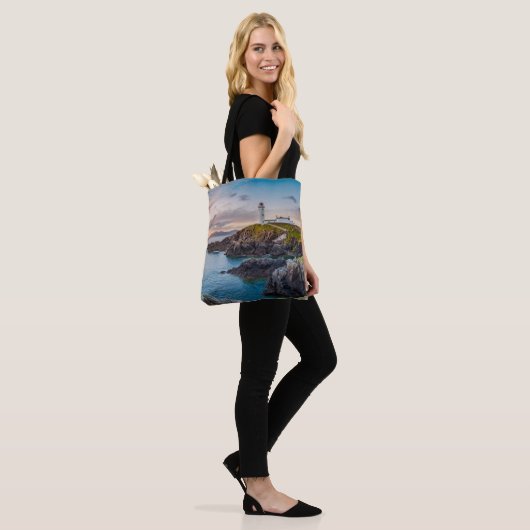 vuurtoren | vuurtoren van Fanad Head Ierland Tote Bag (Op model)