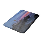 vuurtoren | vuurtoren van Kaap Elizabeth Maine Badmat (Gekanteld)