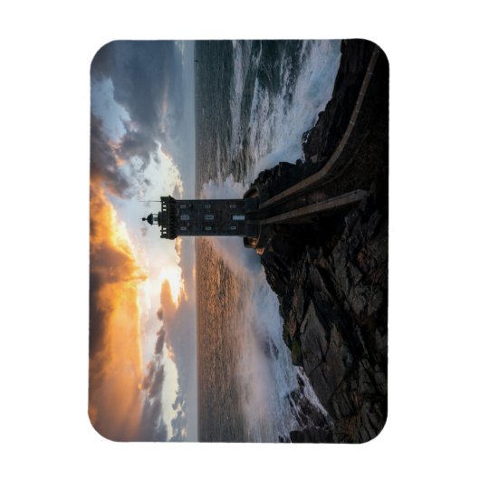 vuurtoren | vuurtoren van Le Conquet Kermorvan Magneet (Verticaal)