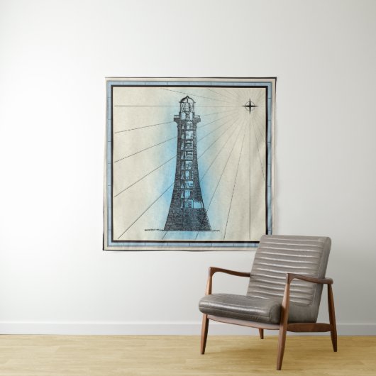 vuurtoren wandkleed (In situ)