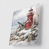 Vuurtoren Wandklok (Hoek)