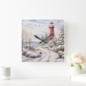 Vuurtoren Wandklok (Huis)