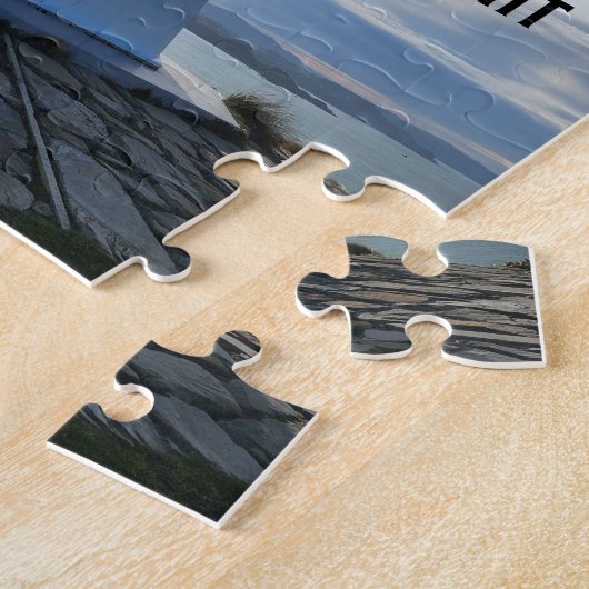 Vuurtoren - wees de lichtpuzzel legpuzzel (Zijkant)