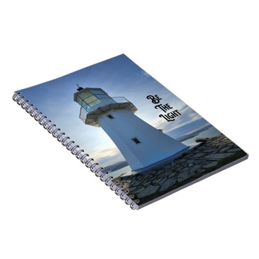 Vuurtoren - wees het lichte Notitieboek (Rechterzijde)