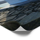 Vuurtoren - wees het lichte Poster (Hoek)