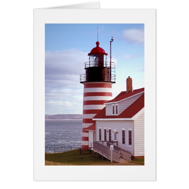 vuurtoren West Quoddy Head (Voorkant)