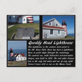 vuurtoren West Quoddy Head Briefkaart