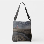 Vuurtoren Westerhever Crossbody Tas (Voorkant)
