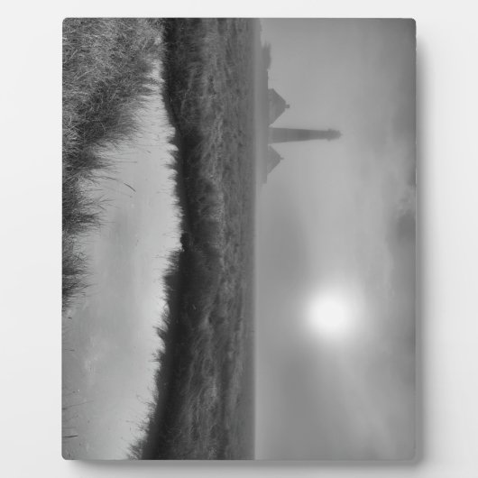 Vuurtoren Westerhever Fotoplaat (Voorkant)