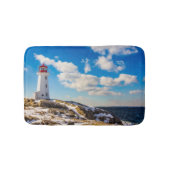 vuurtoren | Winter in Peggy's Cove, Nova Scotia Badmat (Voorkant)