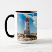 vuurtoren | Winter in Peggy's Cove, Nova Scotia Mok (Links)