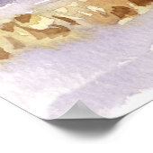 Vuurtoren Winter Sneeuw Michigan Ocean Ice Poster (Hoek)