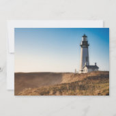 vuurtoren | Yaquina Head Lighthouse Oregon Bedankkaart (Voorkant)